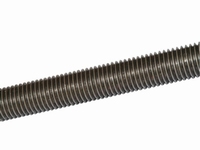 Blank Stalen Draadstang M2,5 (Staal onbehandeld)