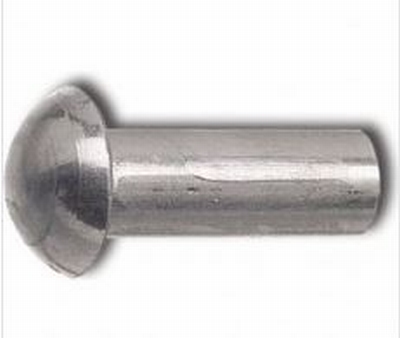 Bolkop klinknagel Aluminium 2mm x 3mm