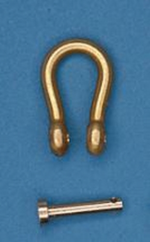 Messing Harp - Sluiting  8,6 * 6 mm