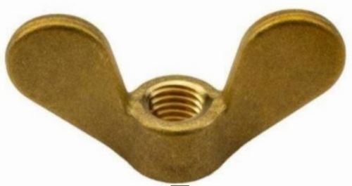 RVS-Slangklem met vleugelmoer 31 - 48 mm