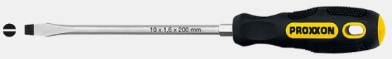 Proxxon Platteschroevendraaier 4 x 0,8mm 100mm lang