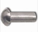 Bolkop klinknagel Aluminium 2mm x 4mm