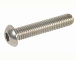 Inbus met bolkop M3 x 6 Roest Vrij Staal DIN7380