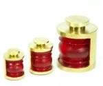 Messing verlichting Rood Hoogte 12mm Diameter 10mm