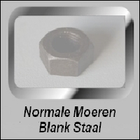 Normale Blank Stalen moeren