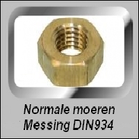 Normale Messing moeren