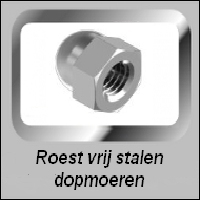 Roest Vrij Stalen Dopmoeren