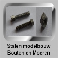 Stalen Modelbouw bouten en moeren