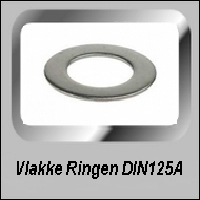 Vlakke Ringen DIN 125A